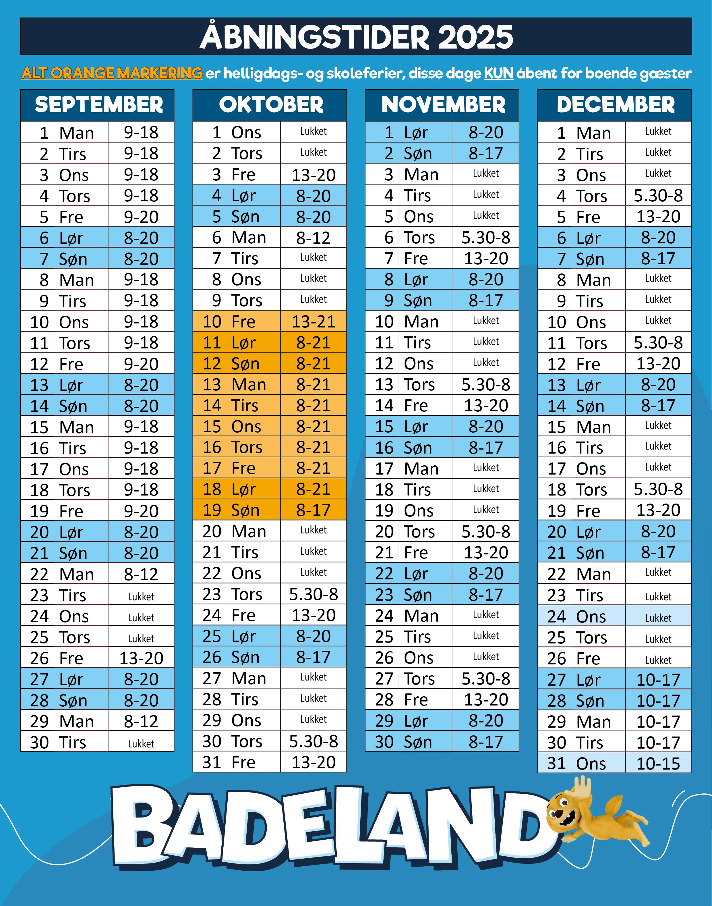 Åbningstider_A4_Badeland_2025_3.3