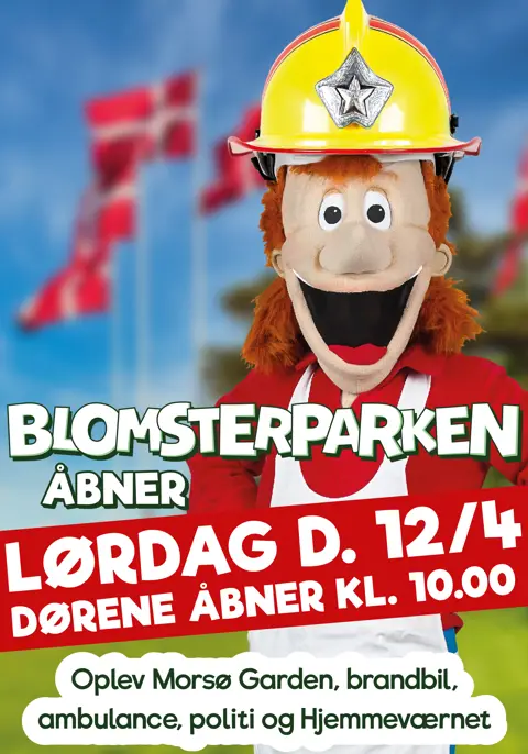 Blomsterparken Aabner